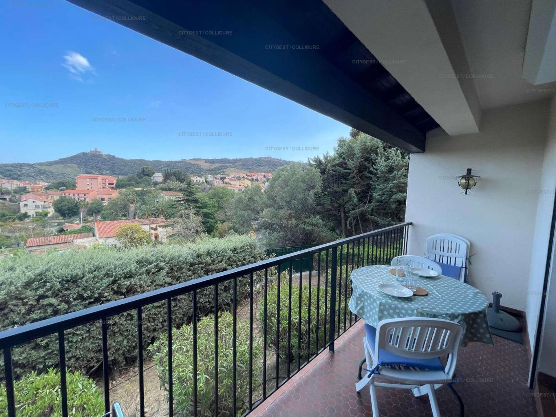 Apartamento 5amb3- Duplex Dans Avec Piscine Et Parking Collioure